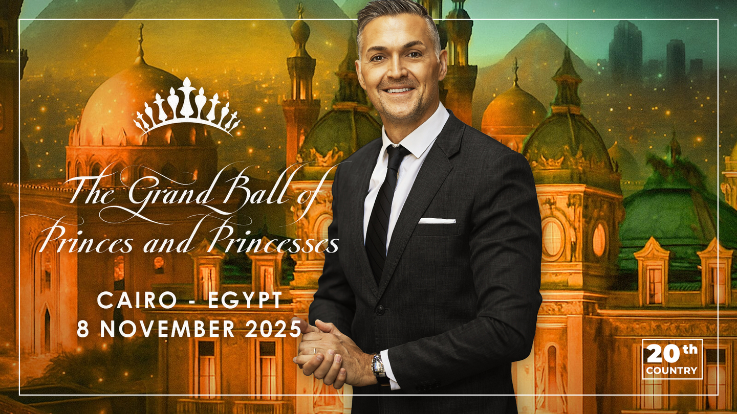 The Grand Ball of Princes & Princesses in Cairo, Egypt – Country #20!